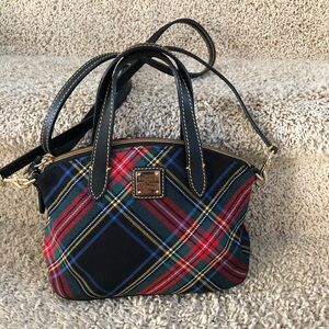 Dooney & Bourke  Tartan Plaid Satchel Bag - Multicolor